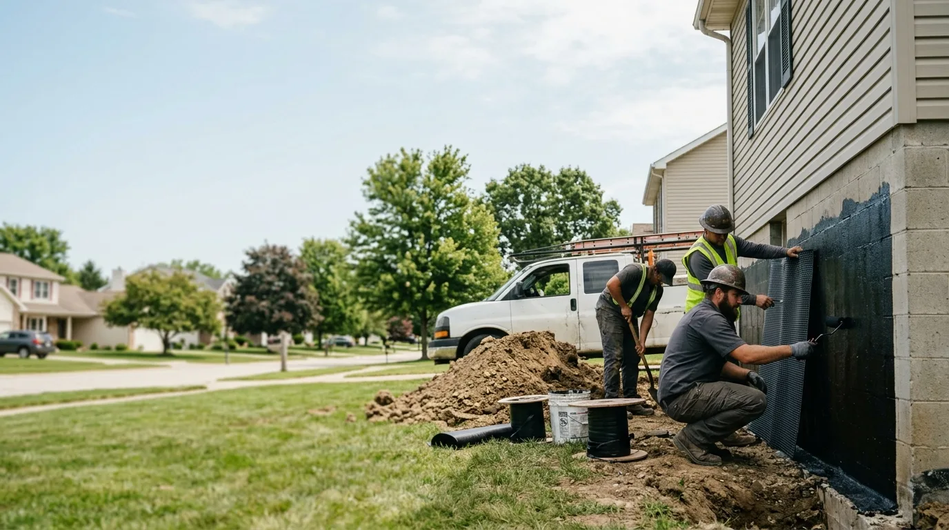 Basement Waterproofing in Mesopotamia, OH near me